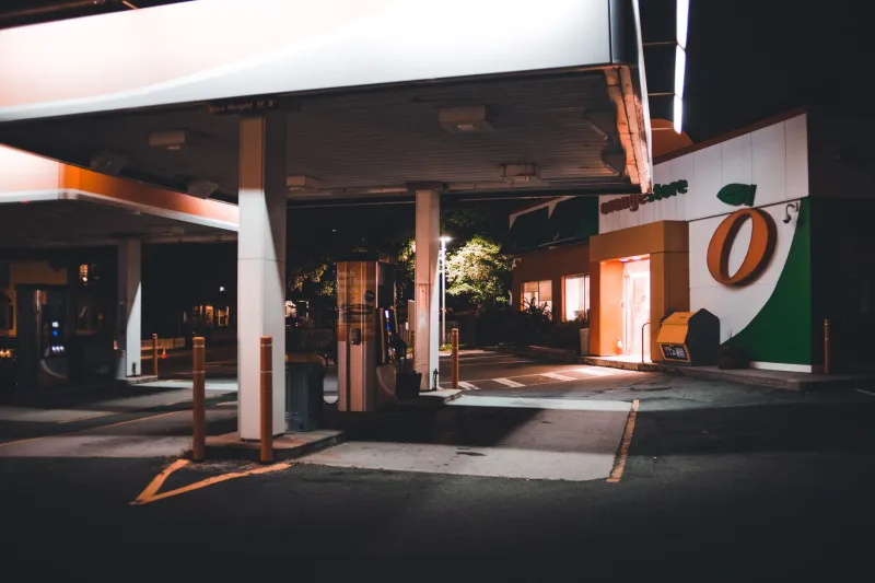 Fluorescent Church: The Sacred Ritual of the 2 AM Gas Station Run